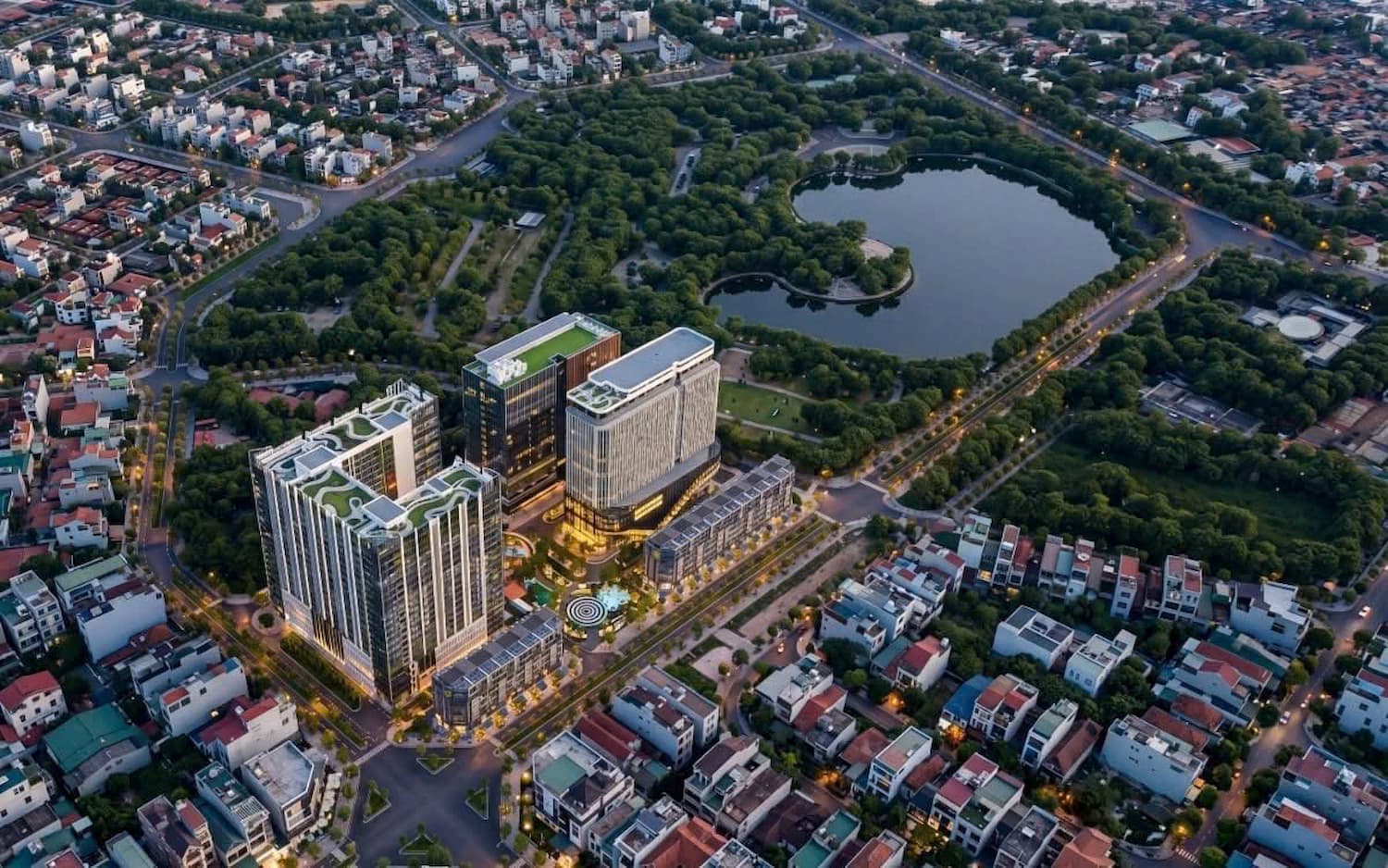 Mặt bằng tổng thể D’.Diamant Bleu