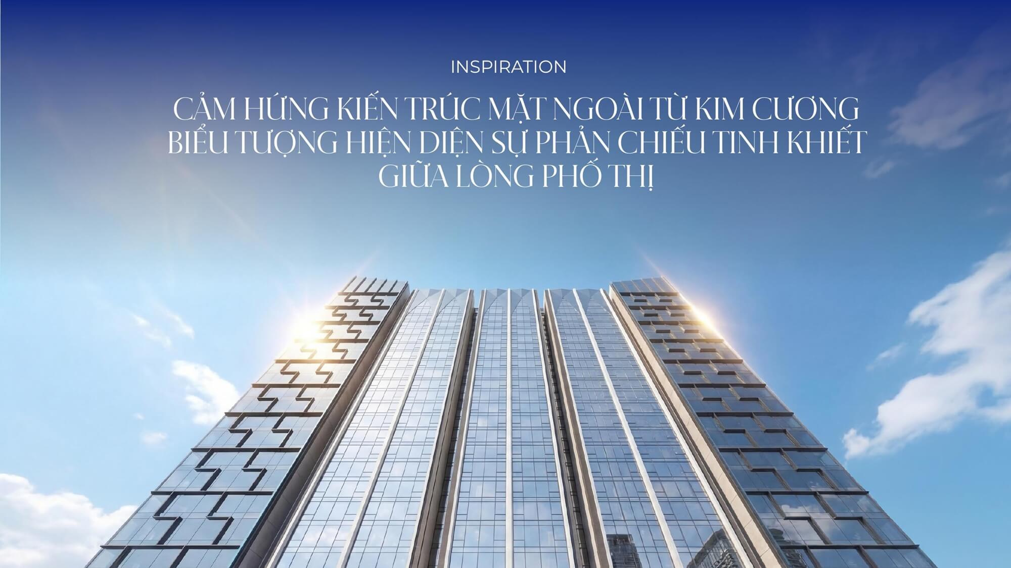 Kiến trúc độc bản D’. Diamant Bleu Việt Hưng