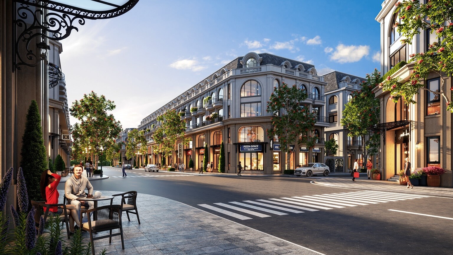 Shophouse Forestia Park Phố nối